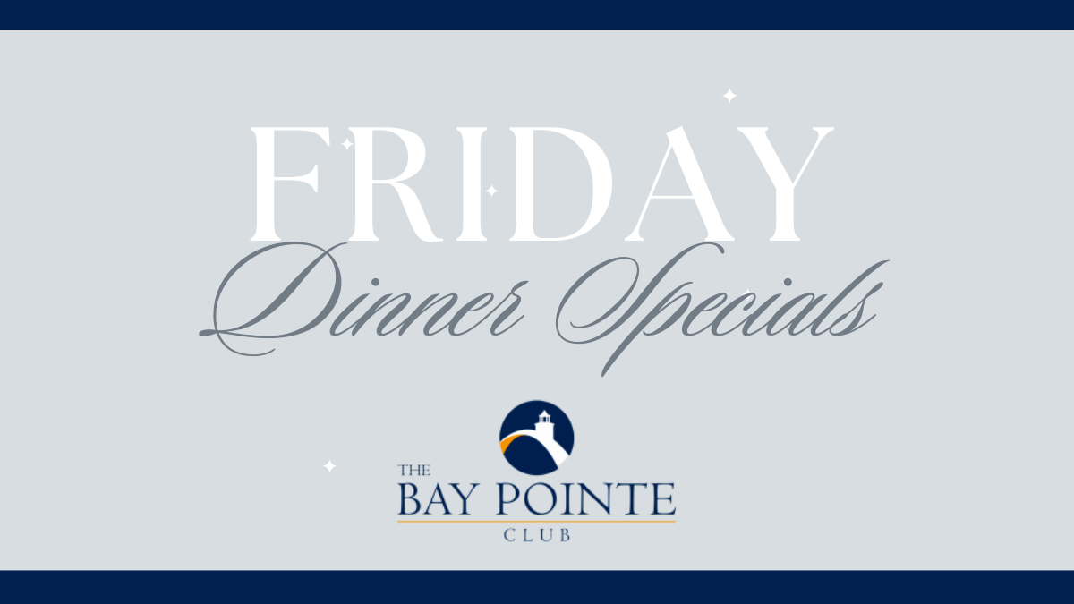Dinner Specials Friday ONLY!